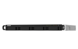 QNAP - TS-432PXU-2G-US - QNAP 1U 4-Bay ARM-based 2.5G &10G NAS, Quad Core 1.7GHz, 2GB DDR3 RAM, 2 x 10GbE SFP+, 2 x GbE, Single Power Supply (not upgradeable)