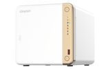QNAP - TS-462-4G-US - QNAP 4-Bay desktop NAS, Intel Celeron N4505 dual-core processor, 4GB DDR4 RAM On-Board (Non-Expandable)
