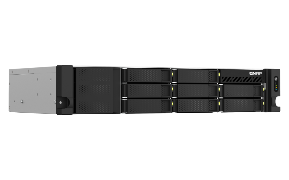 QNAP - TS-864eU-4G-US - QNAP 2U 8-bay short depth 12