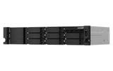 QNAP - TS-864eU-RP-4G-US - QNAP 2U 8-bay short depth 12" rackmount NAS, Intel Celeron N5105/N5095 4C/4T