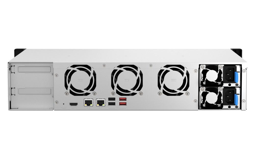 QNAP - TS-864eU-RP-8G-US - QNAP 2U 8-bay short depth 12