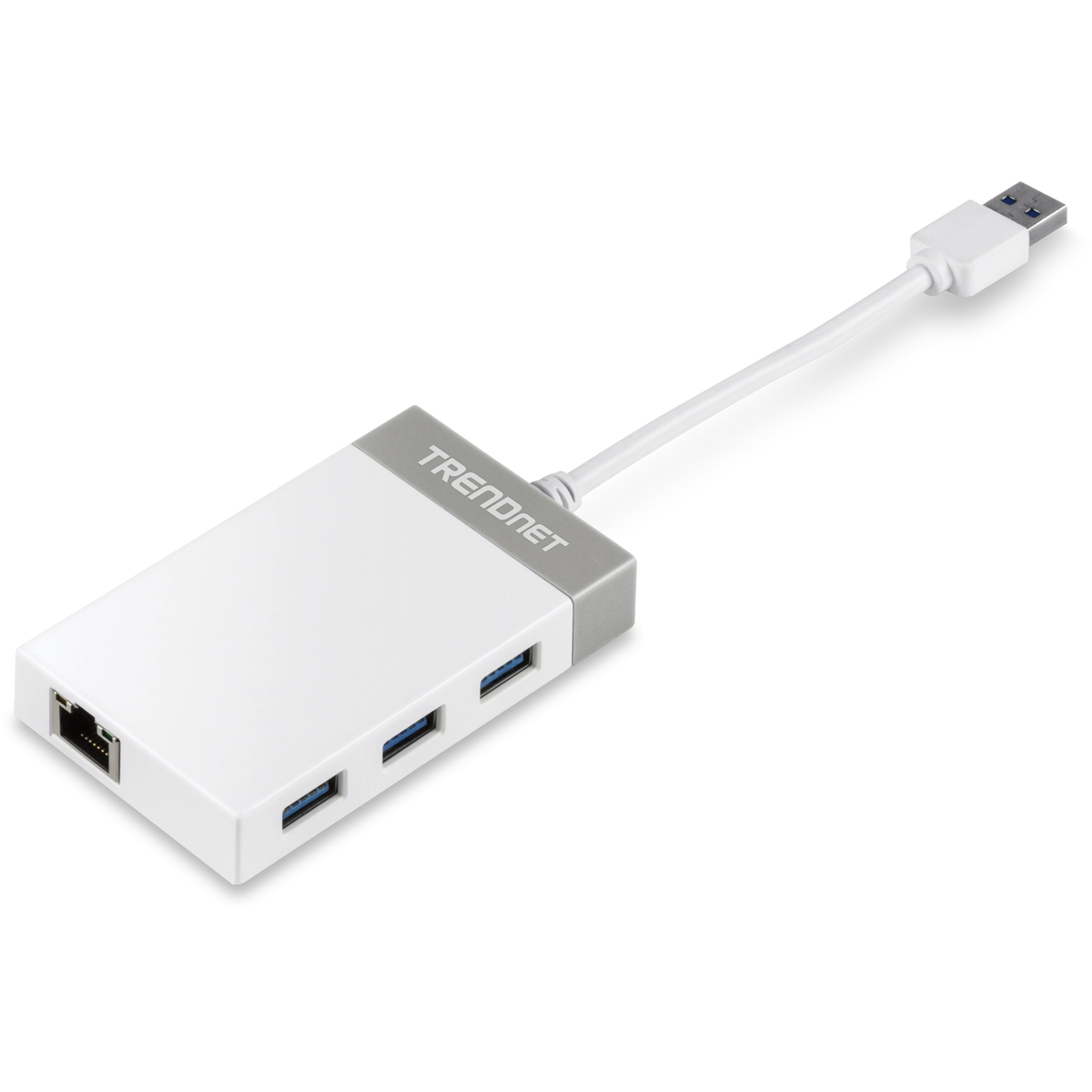 TRENDNET - TU3-ETGH3 - USB 3.0 to Gigabit Ethernet Adapter + USB Hub