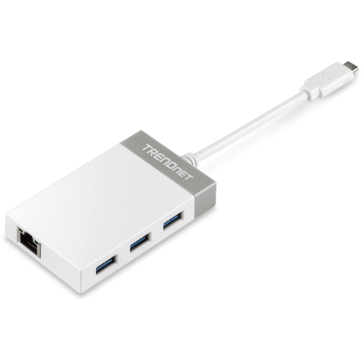 TRENDNET - TUC-ETGH3 - USB-C to Gigabit Ethernet Adapter + USB Hub