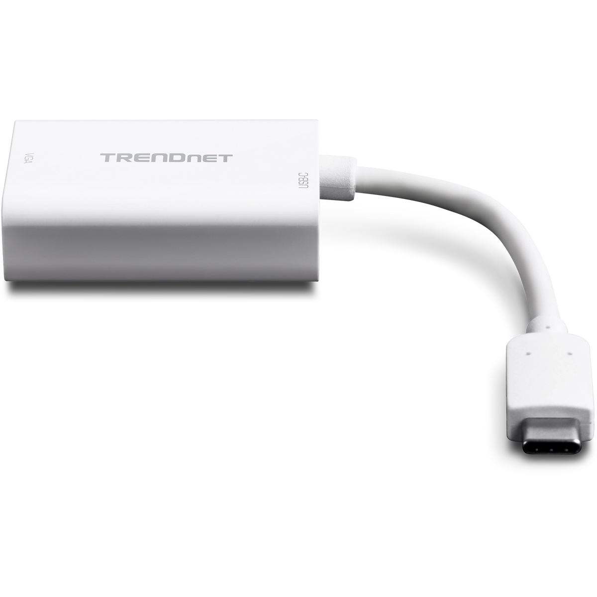 TRENDNET - TUC-VGA2 - USB-C to VGA HDTV Adapter with PD support