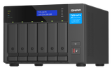 QNAP - TVS-h674-i5-32G-US - QNAP Ultra-High Speed 6 Bay NAS. Intel Core i5-12400 6C/12T, 32GB RAM DDR4 RAM