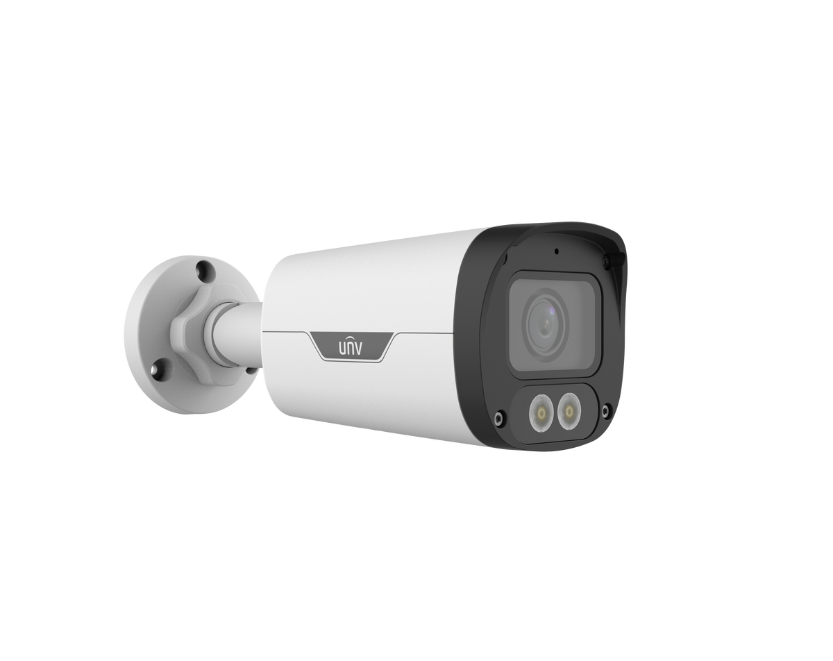 UNV - UAC-B134-ADF28MS-W - UNV 4MP White Light Analog Bullet 2.8mm(F1.0, DIP)