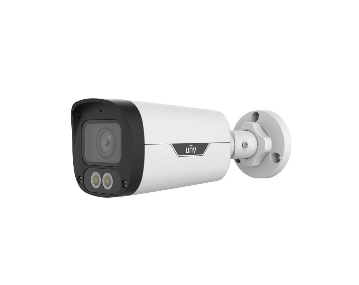 UNV - UAC-B134-ADF28MS-W - UNV 4MP White Light Analog Bullet 2.8mm(F1.0, DIP)