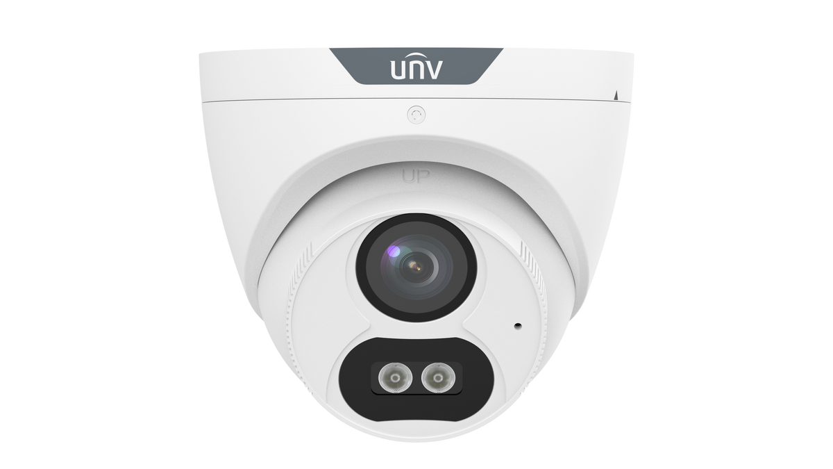 UNV - UAC-T122-AF28M-W - UNV 2MP White Light Analog Turret 2.8mm