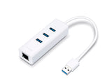 TP-Link - UE330 - 3PORT HUB GIGABIT ETHERNET ADAP ADAPTER