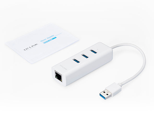 TP-Link - UE330 - 3PORT HUB GIGABIT ETHERNET ADAP ADAPTER