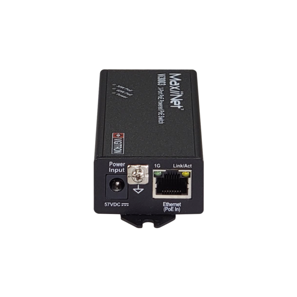 Vigitron - Vi3003 - 3-Port MaxiiNet™ 1G af/at 60W PoE Switch/Repeater/Drop & Insert
