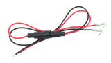 ELK - W120 - Battery Hookup Cables, 30 Amp Fused with Piggy Back Connectors