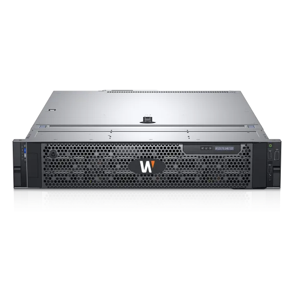 Hanwha - WRR-Q-A201W-24TB - Wisenet WAVE Optimized 2U Rack Server with 24TB HDD