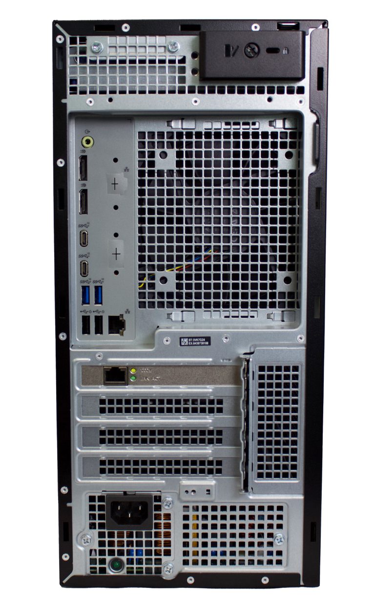 Hanwha - WRT-P-5204L-12TB - Mini-tower form factor Wisenet WAVE Network Video Recorder with 4 Professional licenses, Wisenet WAVE pre-installed, 12TB raw, 470 Mbps recording B/W, (1) 3.5