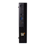 Hanwha - WWT-P-7204MW - Micro form factor Wisenet WAVE Client Workstation for 2 monitor output, Wisenet WAVE pre-installed, (14th Gen) Intel Core i7, 16GB RAM, 256GB SSD OS Drive, Windows 10 IoT Enterprise, Single GbE NIC, (1) VGA, (1) HDMI, (1) Disp