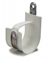Platinum Tools - HPH48ACSSBC-25 - HPH JHK 3" Spring Steel Bm Clmp Sz48, Swivels 360 deg, White (25 EA)