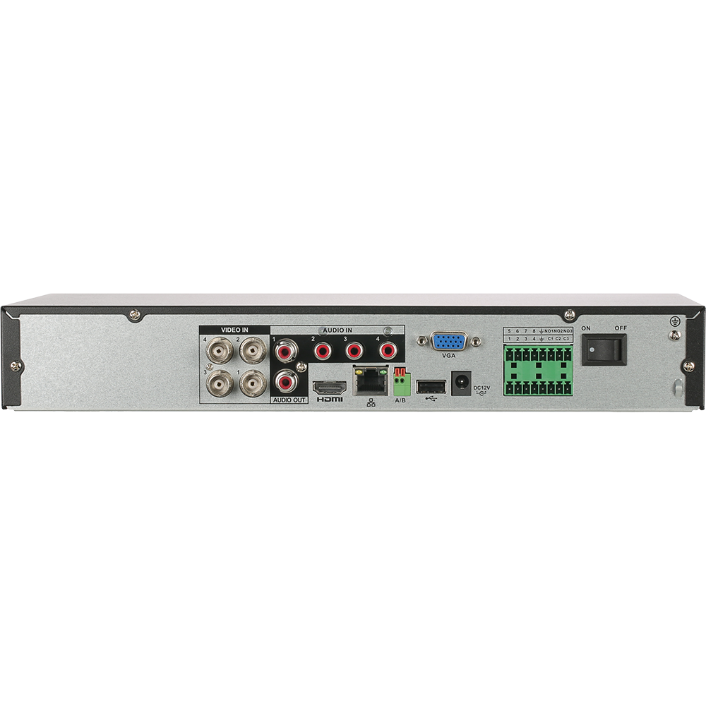 Dahua - X81B1E - 4CH Analytics+ Penta-brid XVR H.265 4K Mini1U 1 SATA Bay Pro Series