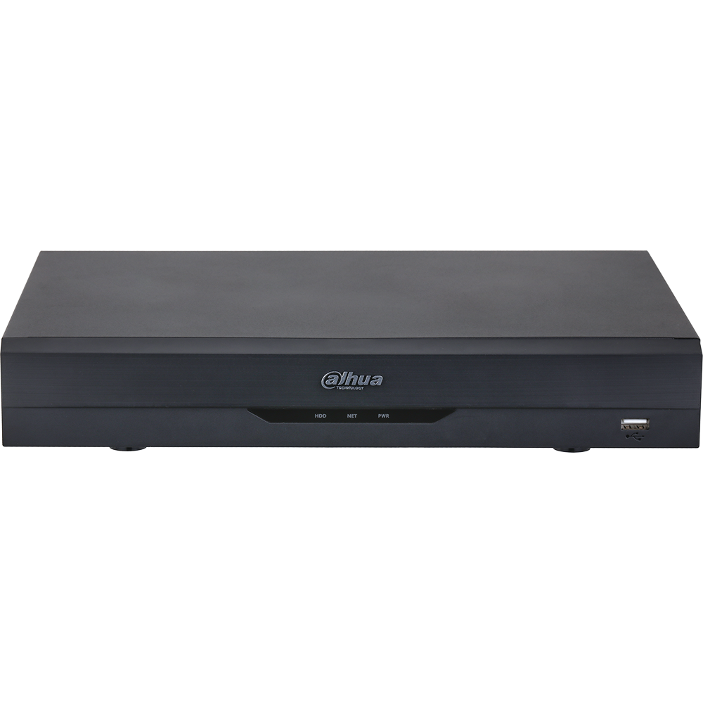 Dahua - X81B1E - 4CH Analytics+ Penta-brid XVR H.265 4K Mini1U 1 SATA Bay Pro Series