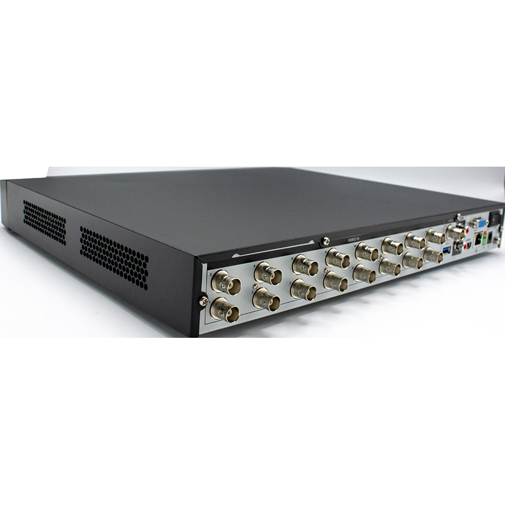 Dahua - X82R3N4 - 16CH Analytics+ Penta-brid XVR H.265 4K Pro 1U 2 SATA Bays, 4TB