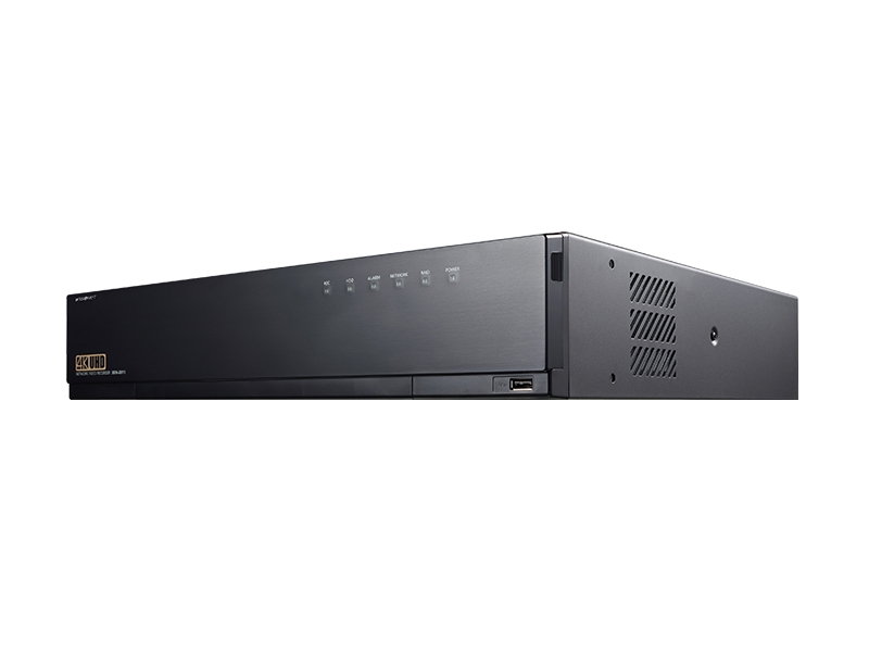 Samsung - XRN-2011A-48TB - 32CH 4K 256Mbps NVR w/ RAID5