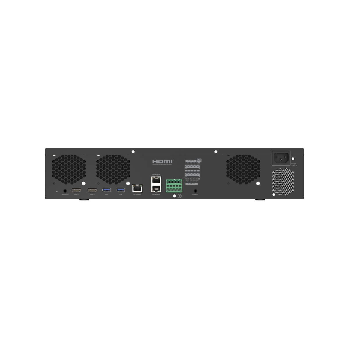 Hanwha - XRN-6420B2-8TB - 8K NVR (Intel based), 64Ch, 8TB RAW, 8 SATA HDD bays (up to 10TB per HDD), H.265/H.264/MJPEG, SUNAPI, ONVIF, ARB (Automatic Recovery Backup) & Failover (N+1), Up To 520 Mbps Recording / Up To 200 Mbps Playback, Dual Stream R