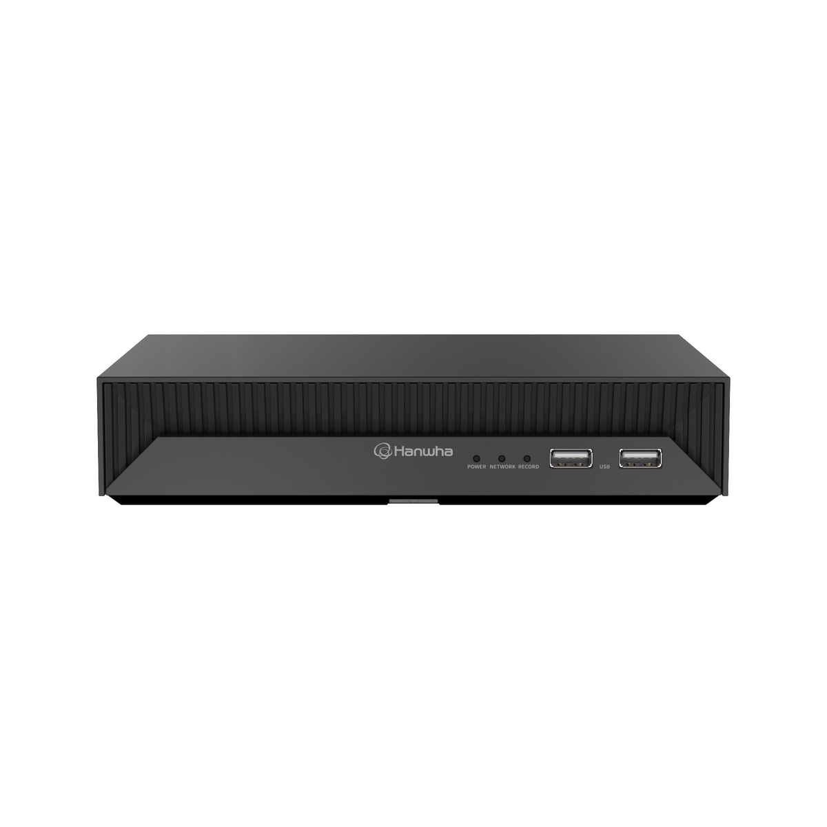 Hanwha - XRN-426S-1T - 4K NVR (Intel based), 4CH with 4 PoE/PoE+ ports (PoE Budget 50W), 1TB SSD, H.265/H.264/MJPEG, SUNAPI, ONVIF, ARB (Automatic Recovery Backup) & Failover (N+1), Up To 40 Mbps Recording / Up To 32 Mbps Playback, Dual Stream Record