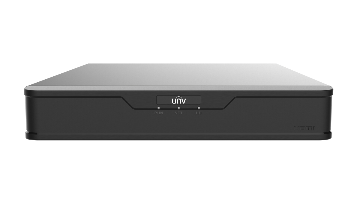 Uniview - XVR301-04U3-P4 - 1 HDD 4-ch 1U POC Digital Video Recorder