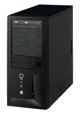 GANZ - ZNR-ClientPC - 18TB(1x18TB) HDD, 500G NVME, Win11 Pro (64bit), Intel i7‐14700 (12 Core, 2.10GHz CPU), 32G RAM, 2x 1Gb Nics, 1x 650W PS, 1x 64Bit Nvidia 6GB Video card (2x Monitor Support)