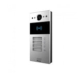 Akuvox - R20B In-wall  (Four Buttons) - SIP Intercom with Four (4) Buttons (Video & Card reader)