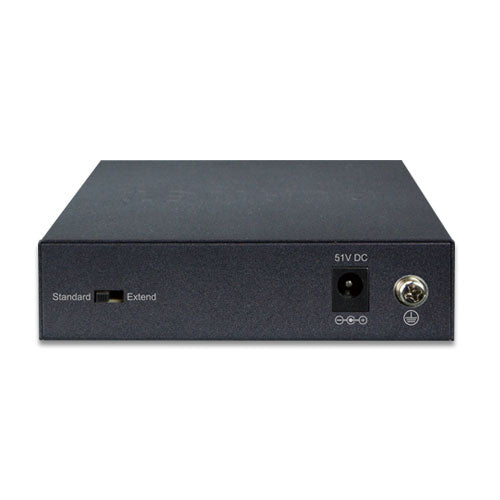 Planet - FSD-504HP - Desktop Switch 4-Port 10/100Mbps 802.3af/at PoE + 1-Port 10/100Mbps (60W)