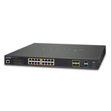 Planet - GS-5220-16UP4S2XR - L3 16-Port 10/100/1000T Ultra PoE + 4-Port 100/1000X SFP + 2-Port 10G SFP+ Managed Switch