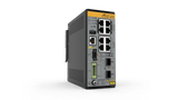 Hanwha - AT-IE220-10GHX-K90 - AT Industrial rugged switch with 8 x Gigabit Ethernet, PoE++ and optional 2x 10G (SFP+). 240W total PoE budget *Power supply sold separately (NDAA and TAA compliant)
