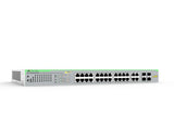 Hanwha - HV-IGS950/28PS-910 - 24 port Gigabit Websmart PoE+ switch, 4 x SFP uplink ports, 370W total power budget, no WAVE integration