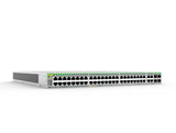 Hanwha - HV-IGS950/52PS-910 - 48 port Gigabit Websmart PoE+ switch, 4 x SFP uplink ports, 740W total power budget, no WAVE integration