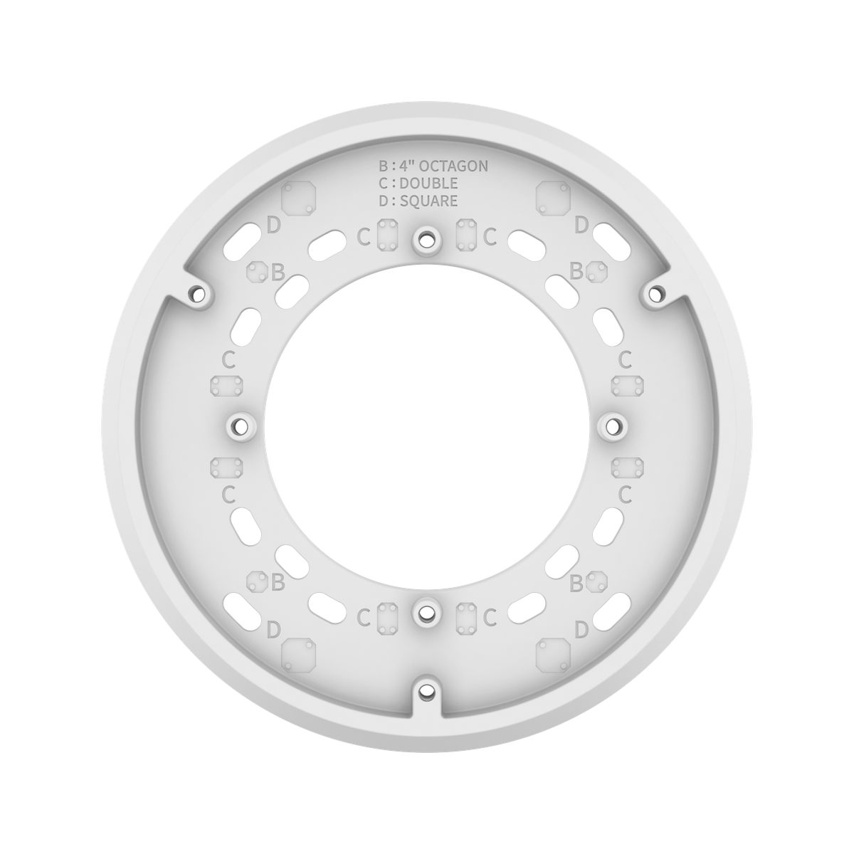 Hanwha - SBD-150GP - Adapter plate for Double, 4