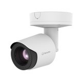 Hanwha - TNO-C3080T - Wisenet T network thermal compact bullet camera, 384 x 288 (uncooled); ＜20mK (NETD), Max 768 x 576 @ 30fps resolution support, 60mm fixed focal lens (HFoV: 6.2o), Triple codec H.265/H.264/MJPEG with WiseStream III (based on AI e