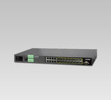 Planet - MGSW-24160F - L2+ 16-Port 100/1000BASE-X SFP + 8-Port 10/100/1000BASE-T Managed Metro Ethernet Switch