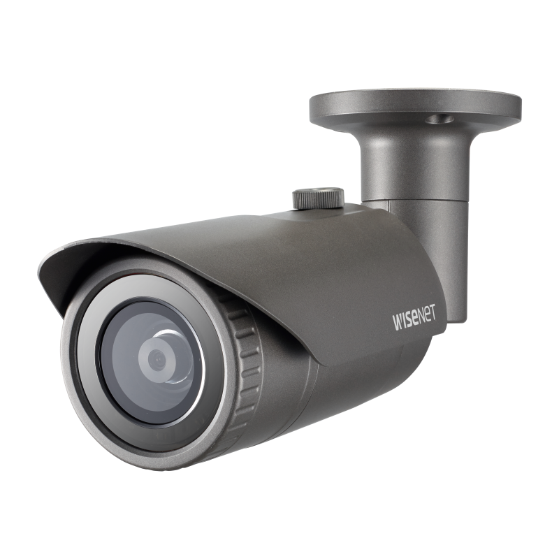 Hanwha - QNO-6032R - 2 MP Network IR Bullet Camera with 6mm Lens