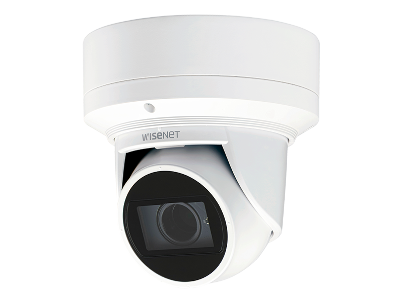 Hanwha - QNE-6080RVW - 2MP Flateye Camera (White Color)