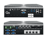 Qumulex - QXE710-04 - QxEnergy 710 - Ruggedized small form factor gateway for harsh environments and mobile applications, 04TB - 8 Ports PoE+. Up to 16 cameras or 32 total resources.
