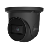 AVYCON - AVC-ELN41FT/2.8-G - (NDAA) 4MP IP H.265 IR Turret, 30fps@2560x1440, True D&N (ICR), 2.8mm Fixed Lens, Built-in Mic, DC12V, PoE Built-in, Basic AI, Gray