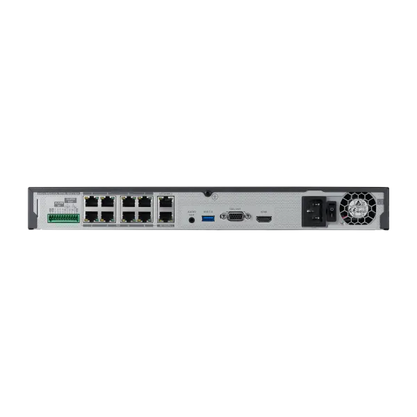 Hanwha - WRN-810S-6TB - 8 Channel Wave PoE+ NVR with 6TB HDD