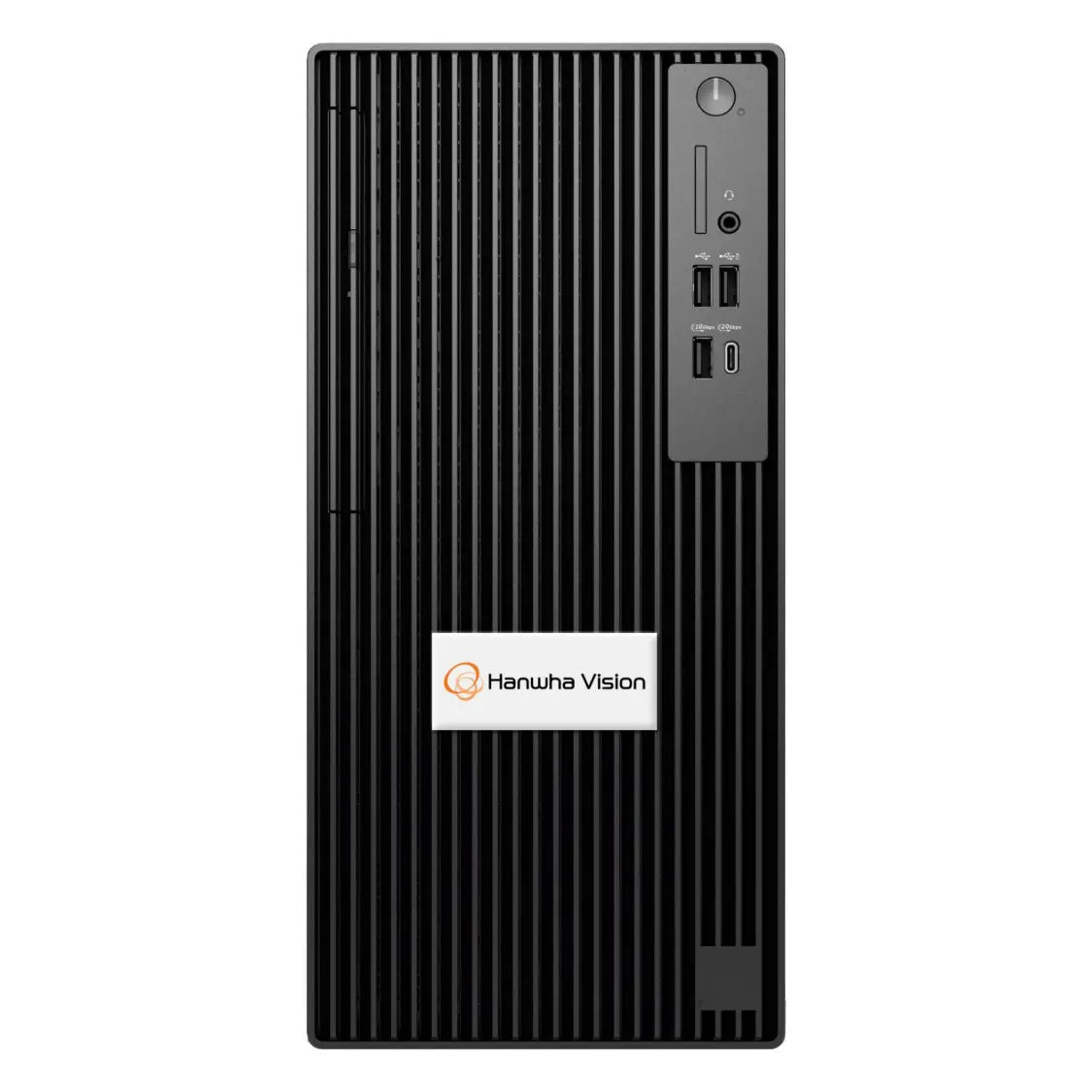 Hanwha - WRT-P-3104L1-16TB - Mini-tower form factor Wisenet WAVE Network Video Recorder with 4 Professional licenses, Wisenet WAVE pre-installed, 16TB raw, 170Mbps recording B/W, (1) 3.5
