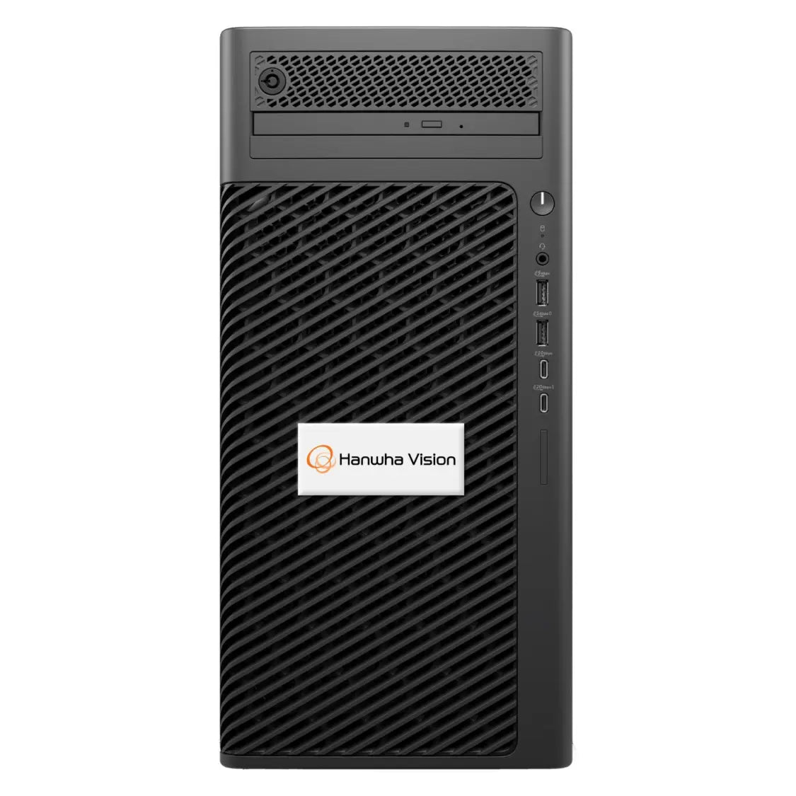 Hanwha - WRT-P-5205L-8TB - Mini-tower form factor Wisenet WAVE Network Video Recorder with 4 Professional licenses, Wisenet WAVE pre-installed, 8TB raw, 470 Mbps recording B/W, (1) 3.5